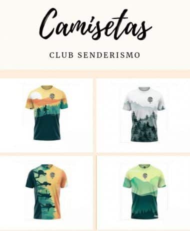 Camisetas para club de senderismo con estampados únicos.